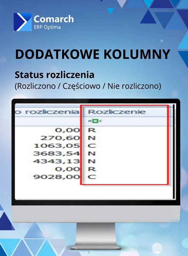 Status rozliczenia